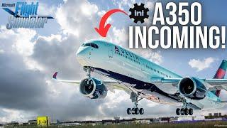 iniBuilds A350 INCHING CLOSER for MSFS! ► AMAZING New TEASERS and PREVIEWS! | New Trailer Dissected!