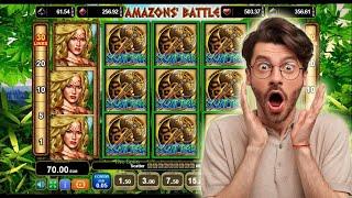  ЗАНОСЫ НЕДЕЛИ в AMAZONS BATTLE / ЛУЧШИЕ СЛОТЫ от EGT -Amusnet / ВЫИГРЫШНЫЕ СЛОТЫ 2024 / Maxwin