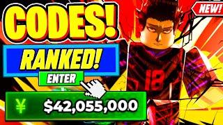 ️New️ ALL WORKING RANKED UPDATE CODES For Blue Lock Rivals - Roblox Blue Lock Rivals Codes 2025