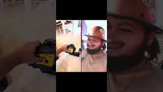 Safety Meeting Mishap: Straining to Care#SafetyMeeting #ConstructionHumor