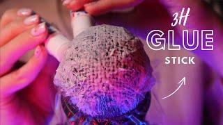 [ASMR] Crinkle Stickiness: 3-Hour Glue Stick Magic for Deep Sleep (No Talking)