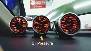 Defi gauges installed ️ All reading is read from the individual sensor 