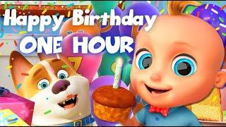 Happy Birthday To You 1 Hour | One Hour Happy Birthday Song