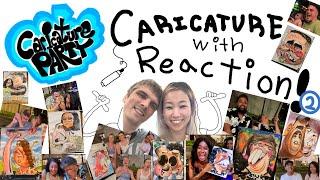 Cricature Party's caricature with reaction 2 !!