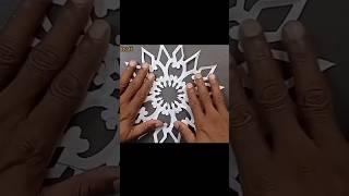 Easy Craft|| Paper Snowflake|| #craft #shorts #artwork #artgallery #painting #art #new #diycrafts