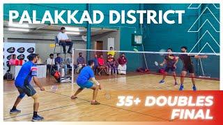 LIJO/SHOUKATH ALI VS ABUMASH/MUKUNDAN: PALAKKAD DISTRICT BADMINTON DOUBLES TOURNAMENT 2022