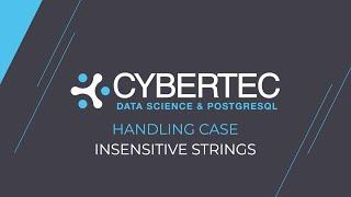 Handling case insensitive strings - EXPLAINING POSTGRESQL