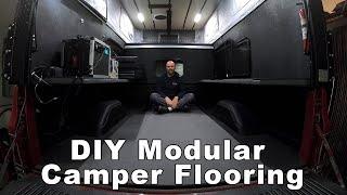 DIY Modular Flooring for Camper that Protects, Insulates & Costs $40