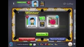 how to win a Superstar 8 ball pool miniclip peter solar