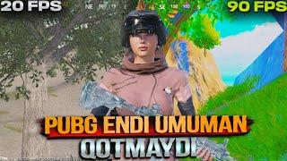 PUBG QOTMADLIGI UCHUN NIMA QILISH KERAK // FPS KO'TARISH // PUBG MOBILE