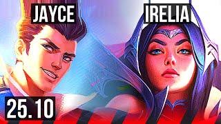 JAYCE vs IRELIA (TOP) | 15/1/8, Legendary | KR Challenger | 25.10