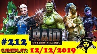 #212. Всякое и Бюджетная пачка на 20lvl Паучихи  | RAID: Shadow Legends  | 13/12/2019