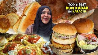 Karachi’s Top 06 most recommended Bunkabab | Bun plaster, bun kabab, hunter beef burger and more…