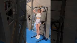 Do you like to workout? #fyp #trending #tallgirl #giant #legs #height #gym #workout #tallpeople