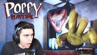 NIGHTMARE HUGGY CAME OUT OF THE FREAKIN’ TV!!! - Poppy Playtime Chapter 3 (Part 1)