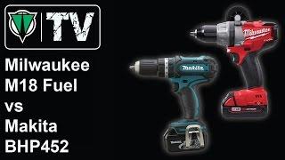 ToolsVision - Milwaukee M18 Fuel vs Makita BHP452