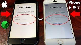 2021 New 2in1 Method!! iCloud Unlock iPhone 6 & iPhone 7 Bypass iCloud Activation Lock