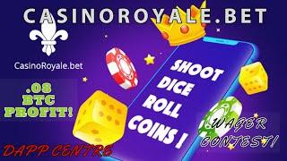 CASINOROYALE.BET! +.08 BTC WITH NEW BETTING STRATEGY & BITLEX UPDATE!