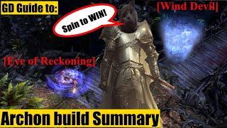 [Grim Dawn] Archon build summary (guide), Lightning damage Eye of Reckoning and Wind Devils