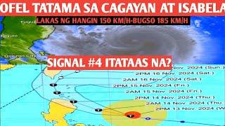 BAGYONG "OfelPH"(usagi) LALONG LUMAKAS️|MAGLANDFALL NA!️|WEATHER FORECAST NOVEMBER 13, 2024PM