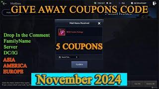 Black Desert Mobile | GIVE AWAY NOVEMBER 2024