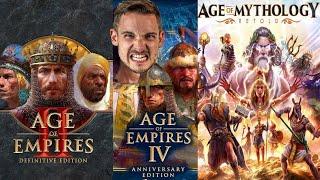 Großes Turnier in Age of Empires 2 & 4 & Mythology