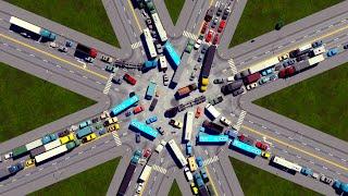 Ultimate Cities Skylines 2 Traffic Test...I was SHOCKED at the Results!