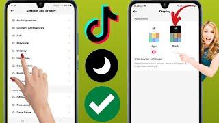 Как исправить темный режим / параметр отображения, не отображаемый в TikTok (обновление 2024)