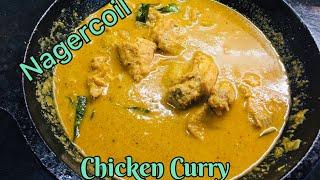 Nagercoil Special Varutharacha Chicken Curry /Chicken Kulambu