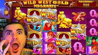 TRYING NEW WILD WEST GOLD MEGAWAYS SLOT!!! WORTH IT??? (BACK TO BACK BONUSES)