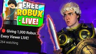 CONFRONTING FREE ROBUX SCAMMERS