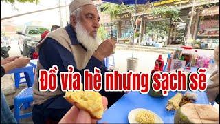 Ông nội & cô Hira quá nghiền đồ ăn vỉa hè ở Việt Nam Lấy chồng Pakistan 