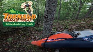 Riding the New West Virginia Single Track Trail System: Hatfield McCoy Tornado Single Trax