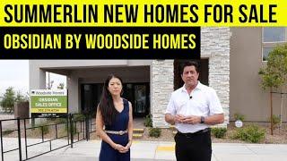 Summerlin New Homes For Sale l Obsidian Homes by Woodside in Summerlin West Explained