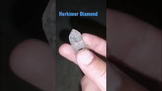 Herkimer Diamond Found |  #herkimerdiamond #diamond #diamonds #roughdiamond #mostexpensive #rare