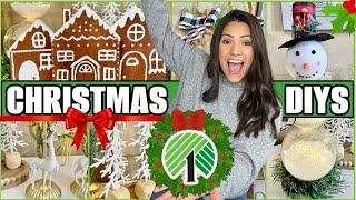 NEW Must Try DOLLAR TREE CHRISTMAS DIYS  | Dollar Tree HACKS