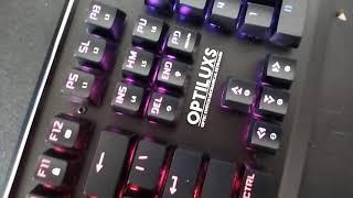 Fantech MK884 Mechanical Keyboard Short Video RGB Lightning