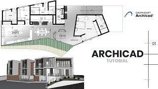 ArchiCAD Tutorial Design Modeling A to Z | Apartment design Part 1