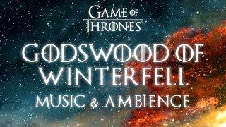 Game of Thrones Music & Ambience | Godswood of Winterfell - Beautiful Relaxing Music and Snowfall