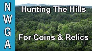 Metal Detecting the Hills for Coins and Relics. - (XP Deus 2)