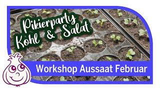 Erste Aussaaten im Februar | Workshop Aussaat Teil 4