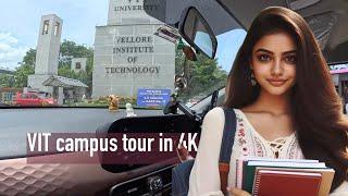 4K VIT Campus tour | Vellore | Top engineering college in India