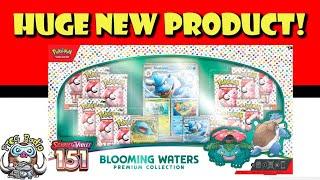 New 151 Product Fully Revealed! Blooming Waters Premium Collection Will be Huge! (Pokémon TCG News)