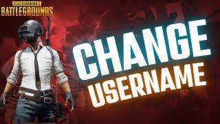 How to Change Username in Pubg PC 2024?