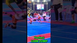 PERFECT LION JUMP️️ #kabaddi24x7and365live #shorts #kabaddi