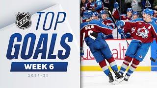 NHL's Top Goals of Week 6 | 2024-25 Highlights