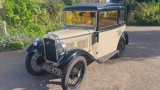 Summer run in a 1933 Austin 7 RP Saloon