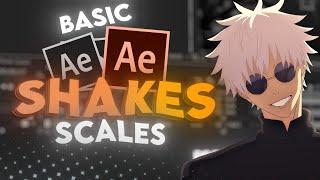 Basic shakes and scales AMV/Edit tutorial!