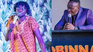 ama kaunty  tried  to act like obina on obina show live  (funny moments)