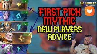 First Mythic To Choose + Other Mythics Discussed  - Infinite Magicraid